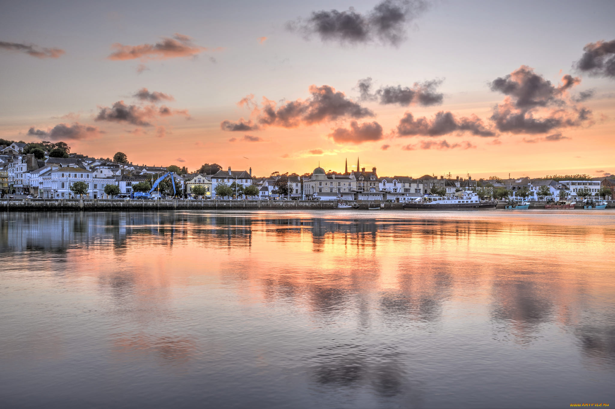 , - , , , , bideford, sunset